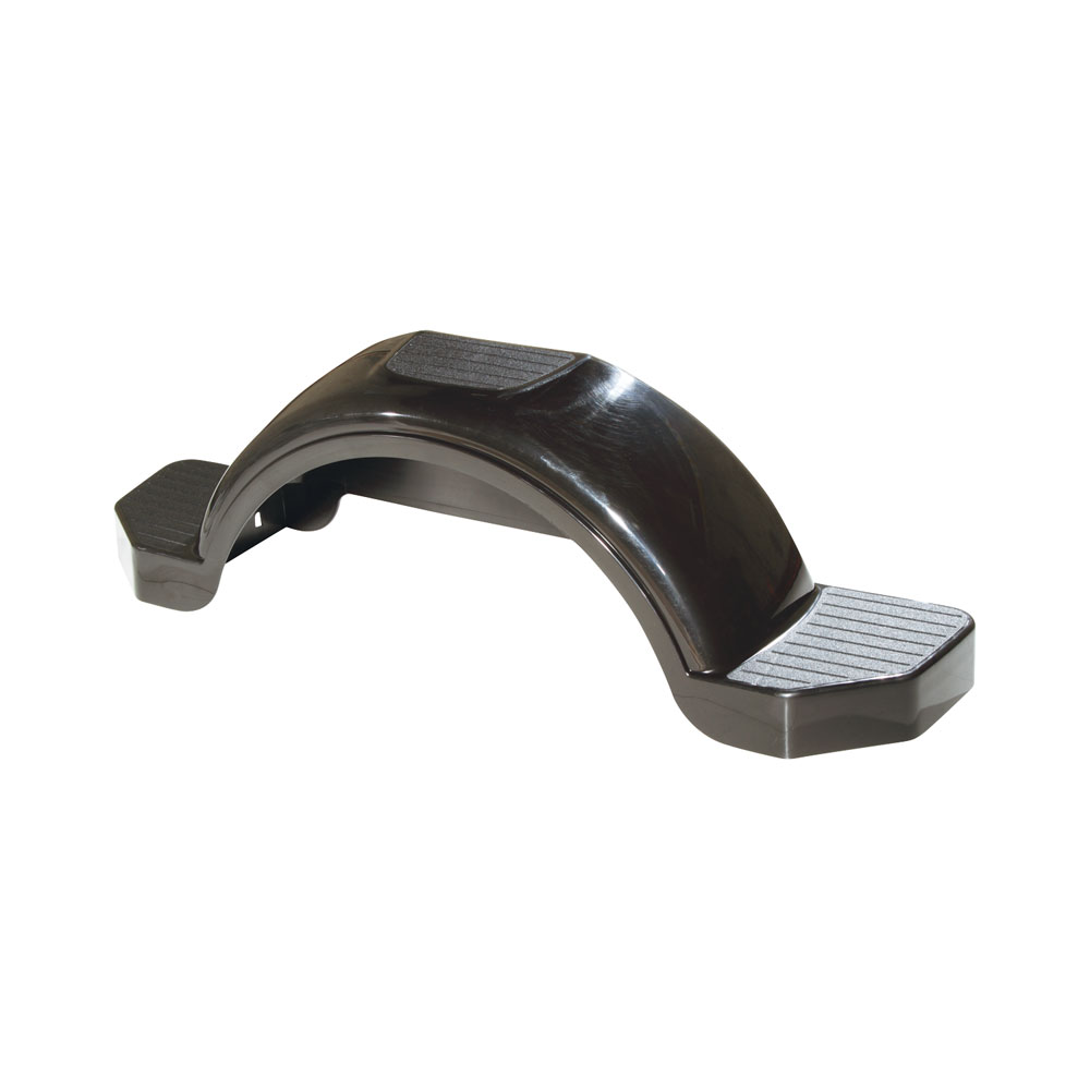 Fulton Trailer Fender, 14 in. Tire Size, Black Fulton Trailer Fender, 14 in. Tire Size, Black