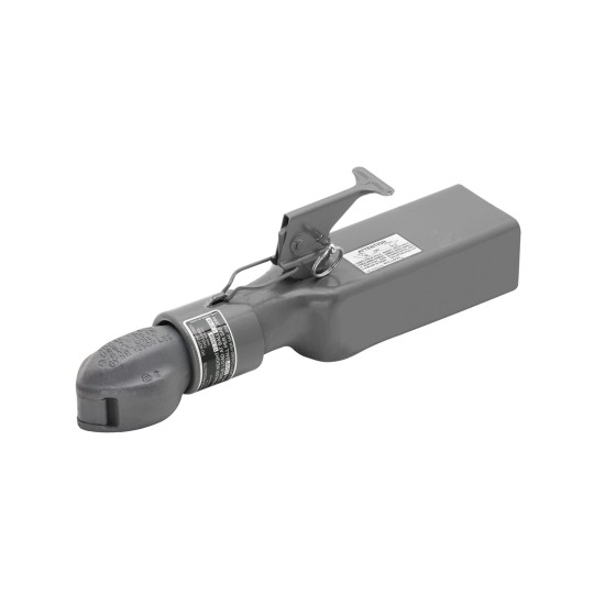 028462 BULLDOG Collar-Lok Straight Trailer Hitch Coupler 2-5/16 inch Diameter 12500 lbs. Capacity 3" Channel Width Bulldog Collar-Lok Trailer Coupler 2-5/16" Ball 12,500 lbs 3" Channel Tongue w/ High Profile Latch