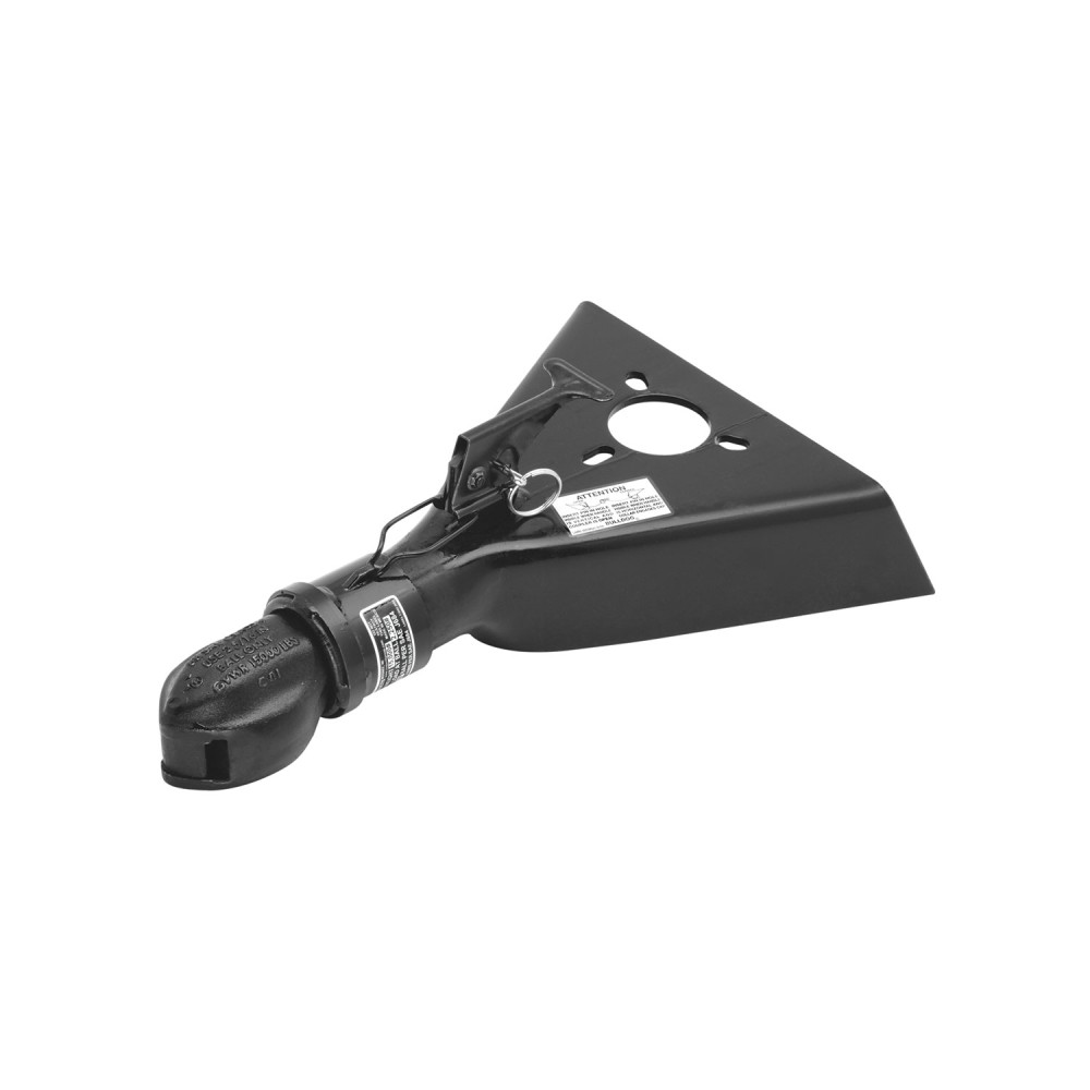 028656 BULLDOG Collar-Lok A-Frame Trailer Hitch Coupler 2-5/16 inch Diameter 15000 lbs. Capacity Bulldog Collar-Lok A-Frame Trailer Coupler Tongue 2-5/16" Ball 15,000 lbs High Profile Latch