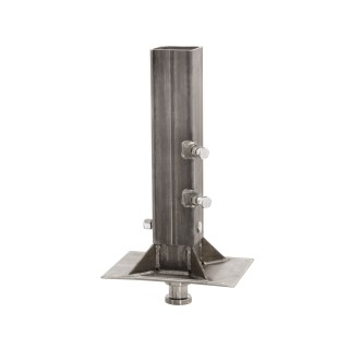 0289590300 BULLDOG Gooseneck Trailer Hitch Coupler 2-5/16 inch Diameter 30000 lbs. Capacity Square Bulldog Gooseneck to 5th Wheel Trailer Coupler Adapter 30,000 lbs King Pin Convert Ball Fifth Wheel Hitch to Gooseneck Square Tube