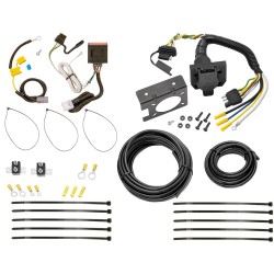 07-13 Mitsubishi Outlander Exc. Sport 7 Way RV Trailer Wiring Plug Prong Pin Brake Control Ready