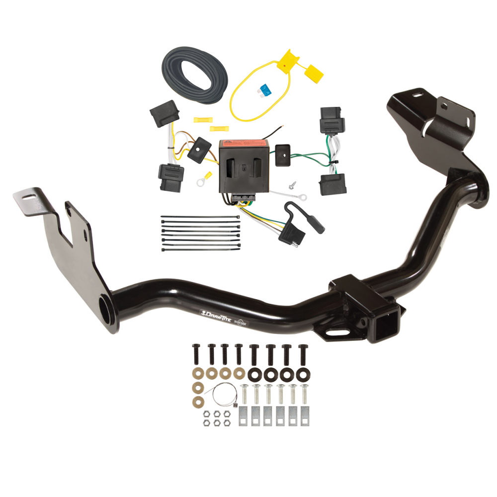 Custom Fit Trailer Hitch Wiring Harness (Plug & Play) Installation Hardware Installation Instructions 75751 118551 Draw-Tite Trailer Tow Hitch 08-12 Escape Mazda Tribute 05-11 Mercury Mariner Wiring Harness Kit 05 06 07 08 09 10 11 12 2005 2006 2007 Trailer Tow Hitch For 08-12 Ford Escape Mazda Tribute 05-11 Mercury Mariner w/ Wiring Harness Kit