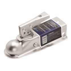 Fulton Fas-Lok Trailer Coupler 2" Channel Tongue 1-7/8" Ball 2,000 lbs. Trigger Latch Zinc