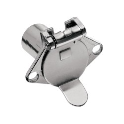 4-Way Round Connector, Car End, Metal