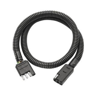 118104 4-Flat Wiring Harness Tow Plug Kit Trailer End Connector to 6 Pole Square Adapter Jayco Type Trailers 4-Flat Wiring Harness Tow Plug Kit Trailer End Connector to 6 Pole Square Adapter for Jayco Type Trailers
