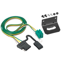 Trailer Wiring and Bracket For 96-03 Chevy Express GMC Savana 1500 2500 3500 w/Factory Tow Package 4-Flat Harness Plug Play Trailer Wiring and Bracket For 96-03 Chevy Express GMC Savana 1500 2500 3500 w/Factory Tow Package 4-Flat Harness Plug Play