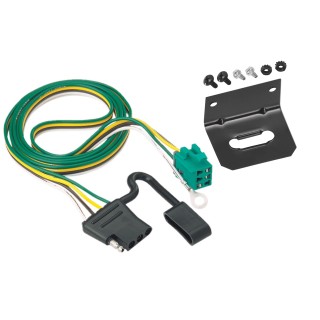 Plug and Play T-One Wiring Harness Connector 4-Flat Mounting Bracket 118240 118144 Tekonsha Trailer Wiring and Bracket 96-03 Chevy Express GMC Savana 1500 2500 3500 w/Factory Tow Package 4-Flat Harness Plug Play 96 97 98 99 00 01 02 03 1996 1997 1998 1999 Trailer Wiring and Bracket For 96-03 Chevy Express GMC Savana 1500 2500 3500 w/Factory Tow Package 4-Flat Harness Plug Play