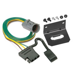 Trailer Wiring and Bracket For 95-01 Ford Explorer 98-99 Ranger w/Factory Tow Package Plug & Play 4-Flat Harness Trailer Wiring and Bracket For 95-01 Ford Explorer 98-99 Ranger w/Factory Tow Package Plug & Play 4-Flat Harness
