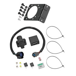 7-Way RV Trailer Wiring Harness w/ Mounting Bracket For 09-11 Honda Pilot 09-14 Ridgeline 7-Way RV Trailer Wiring Harness w/ Mounting Bracket For 09-11 Honda Pilot 09-14 Ridgeline