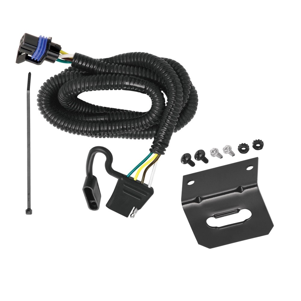 Trailer Wiring And Bracket For 10 16 Cadillac Srx W Factory