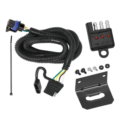 Plug and Play T-One Wiring Harness Connector 4-Flat Mounting Bracket 4-Flat Car End Tester w/ LED Display 118259 118144 20114 Tekonsha Trailer Wiring and Bracket Light Tester 10 -16 Cadillac SRX w/Factory Tow Package Plug Play 4-Flat Harness 10 11 12 13 1 Trailer Wiring and Bracket w/ Light Tester For 10 -16 Cadillac SRX w/Factory Tow Package Plug & Play 4-Flat Harness