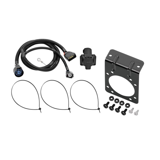 Tow Harness Wiring Package (7-Way 7-Way Mounting Bracket 118261 118138 Tekonsha 7-Way RV Trailer Wiring Harness Mounting Bracket 09-12 E-150 E-250 E-350 Super Duty (Prepped Class II Towing Package) 09 10 11 12 2009 2010 2011 2012 7-Way RV Trailer Wiring Harness w/ Mounting Bracket For 09-12 Ford E-150 E-250 E-350 Super Duty (Prepped Class II Towing Package)