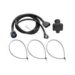 7-Way RV Trailer Wiring Harness Kit For 09-12 Ford E-150 E-250 E-350 Super Duty (Prepped Class II Towing Package) 7-Way RV Trailer Wiring Harness Kit For 09-12 Ford E-150 E-250 E-350 Super Duty (Prepped Class II Towing Package)