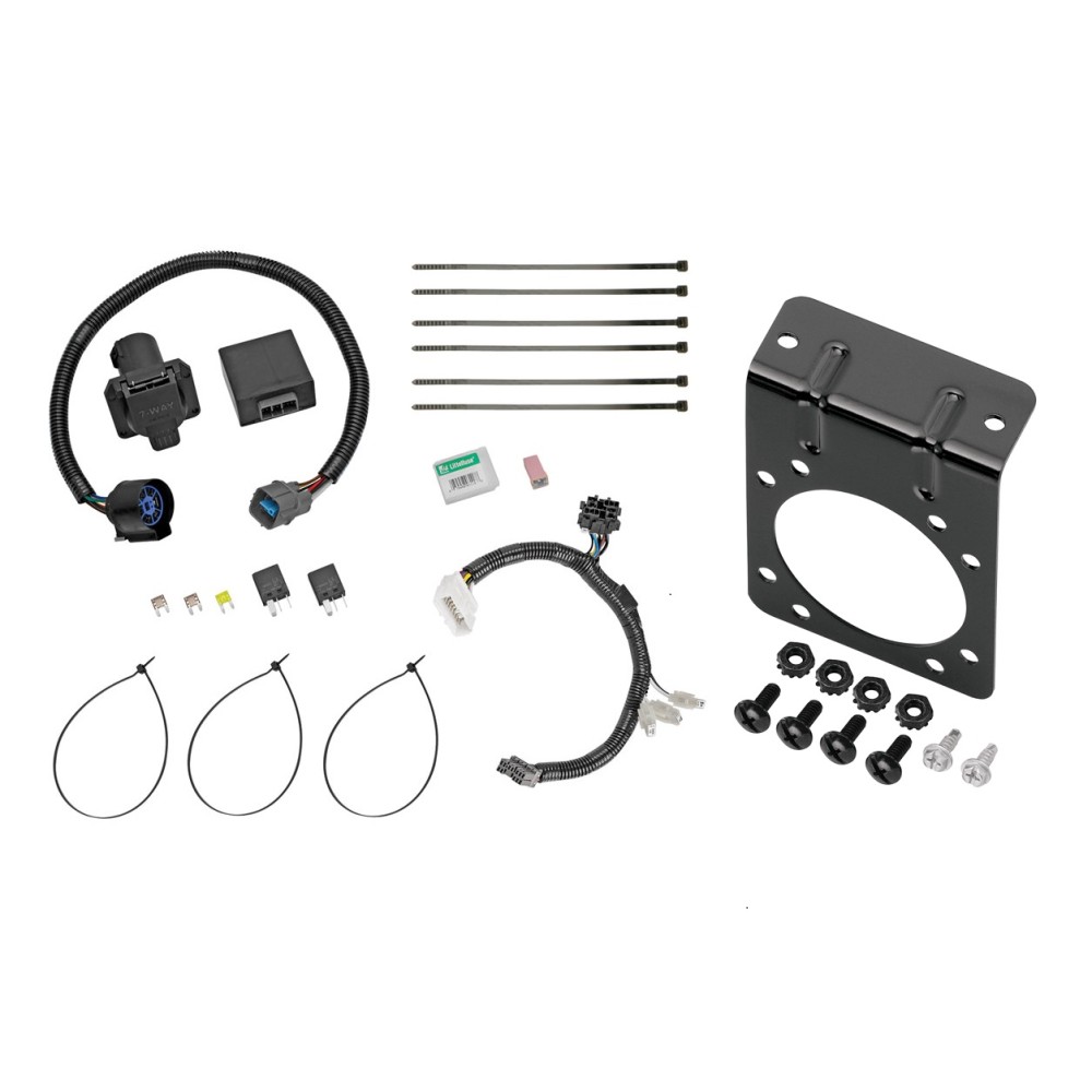 Tow Harness Wiring Package (7-Way) 7-Way Mounting Bracket 118265 118138 Tekonsha 7-Way RV Trailer Wiring Harness Mounting Bracket 12-15 Honda Pilot All Styles 12 13 14 15 2012 2013 2014 2015 7-Way RV Trailer Wiring Harness w/ Mounting Bracket For 12-15 Honda Pilot All Styles