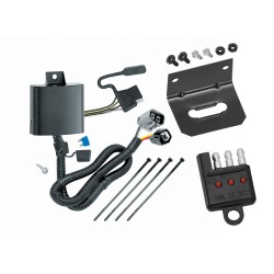 Trailer Wiring and Bracket w/ Light Tester For 13-18 Hyundai Santa Fe 2019 XL 07-12 Veracruz 15-21 KIA Sedona 11-24 Sorento  Plug & Play 4-Flat Harness Trailer Wiring and Bracket w/ Light Tester For 13-18 Hyundai Santa Fe 2019 XL 07-12 Veracruz 15-21 KIA Sedona 11-24 Sorento  Plug & Play 4-Flat Harness