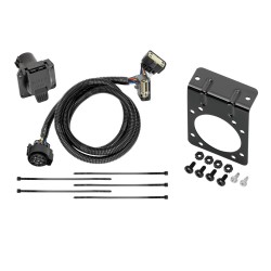 7-Way RV Trailer Wiring Harness w/ Mounting Bracket For 11-19 Ford Explorer All Styles 7-Way RV Trailer Wiring Harness w/ Mounting Bracket For 11-19 Ford Explorer All Styles