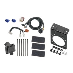 7-Way RV Trailer Wiring Harness w/ Mounting Bracket For 05-24 Nissan Frontier 05-12 Pathfinder 05-15 Xterra 09-12 Equator 7-Way RV Trailer Wiring Harness w/ Mounting Bracket For 05-24 Nissan Frontier 05-12 Pathfinder 05-15 Xterra 09-12 Equator