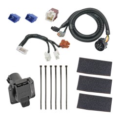 7-Way RV Trailer Wiring Harness Kit For 05-24 Nissan Frontier 05-12 Pathfinder 05-15 Xterra 09-12 Equator 7-Way RV Trailer Wiring Harness Kit For 05-24 Nissan Frontier 05-12 Pathfinder 05-15 Xterra 09-12 Equator