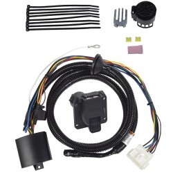 7-Way Trailer Wiring Harness Kit For 19-24 Honda Passport All Styles 7-Way Trailer Wiring Harness Kit For 19-24 Honda Passport All Styles