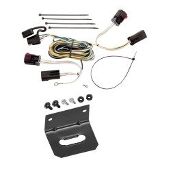 Trailer Wiring and Bracket For 04-07 Chrysler Town Country Dodge Caravan Grand Caravan Plug & Play 4-Flat Harness Trailer Wiring and Bracket For 04-07 Chrysler Town Country Dodge Caravan Grand Caravan Plug & Play 4-Flat Harness