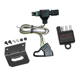 Trailer Wiring and Bracket and Light Tester For 85-91 Chevy Blazer Suburban GMC Jimmy C/K Pickup 91-97 Sonoma 4-Flat Harness Plug Play  Trailer Wiring and Bracket and Light Tester For 85-91 Chevy Blazer Suburban GMC Jimmy C/K Pickup 91-97 Sonoma 4-Flat Harness Plug Play