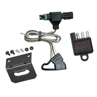Plug and Play T-One Wiring Harness Connector 4-Flat Mounting Bracket4-Flat Car End Tester w/ LED Display 118312 118144 20114 Tekonsha Trailer Wiring and Bracket and Light Tester 85-91 Chevy Blazer Suburban GMC Jimmy C/K Pickup 91-97 Sonoma 4-Flat Harness Trailer Wiring and Bracket and Light Tester For 85-91 Chevy Blazer Suburban GMC Jimmy C/K Pickup 91-97 Sonoma 4-Flat Harness Plug Play