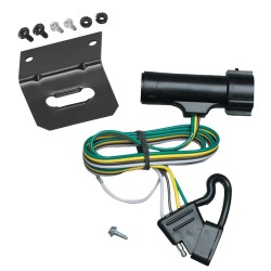 Trailer Wiring and Bracket For 80-86 Ford Bronco F-150 250 350 80-83 F-100 83-85 Ranger 4-Flat Harness Plug Play Trailer Wiring and Bracket For 80-86 Ford Bronco F-150 250 350 80-83 F-100 83-85 Ranger 4-Flat Harness Plug Play