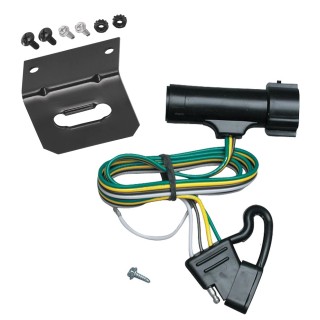 Plug and Play T-One Wiring Harness Connector 4-Flat Mounting Bracket 118313 118144 Tekonsha Trailer Wiring and Bracket 80-86 Bronco F-150 250 350 80-83 F-100 83-85 Ranger 4-Flat Harness Plug Play 80 81 82 83 84 85 86 1980 1981 1982 1983 1984 1985 1986 Trailer Wiring and Bracket For 80-86 Ford Bronco F-150 250 350 80-83 F-100 83-85 Ranger 4-Flat Harness Plug Play