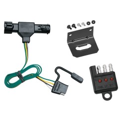 Trailer Wiring and Bracket and Light Tester For 86-92 Ford Ranger All Styles 4-Flat Harness Plug Play Trailer Wiring and Bracket and Light Tester For 86-92 Ford Ranger All Styles 4-Flat Harness Plug Play