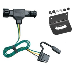 Plug and Play T-One Wiring Harness Connector 4-Flat Mounting Bracket 118314 118144 Tekonsha Trailer Wiring and Bracket 86-92 Ranger All Styles 4-Flat Harness Plug Play 86 87 88 89 90 91 92 1986 1987 1988 1989 1990 1991 1992 Trailer Wiring and Bracket For 86-92 Ford Ranger All Styles 4-Flat Harness Plug Play