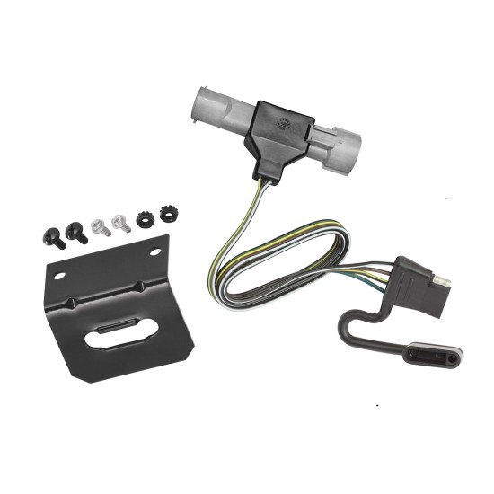 Plug and Play T-One Wiring Harness Connector 4-Flat Mounting Bracket 118316 118144 Tekonsha Trailer Wiring and Bracket 87- F-150 F-250 F-350 (1997 Heavy Duty) 4-Flat Harness Plug Play 87 88 89 90 91 92 93 94 95 96 97 1987 1988 1989 1990 1991 1992 1993 199 Trailer Wiring and Bracket For 87-96 Ford F-150 F-250 F-350 (1997 Heavy Duty) 4-Flat Harness Plug Play