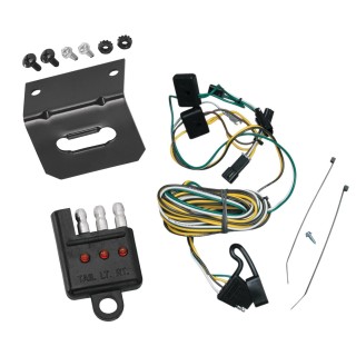 Plug and Play T-One Wiring Harness Connector 4-Flat Mounting Bracket 4-Flat Car End Tester w/ LED Display 118338 118144 20114 Tekonsha Trailer Wiring and Bracket Light Tester 87-95 Chevy G10 G20 G30 GMC G1500 G2500 G3500 Van 4-Flat Harness Plug Play 87 88 Trailer Wiring and Bracket w/ Light Tester For 87-95 Chevy G10 G20 G30 GMC G1500 G2500 G3500 Van 4-Flat Harness Plug Play
