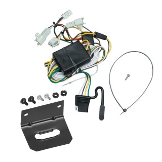 Plug and Play T-One Wiring Harness Connector 4-Flat Mounting Bracket Installation Instructions 118341 118144 Tekonsha Trailer Wiring and Bracket 96-02 Toyota 4Runner Plug Play 4-Flat Harness 96 97 98 99 00 01 02 1996 1997 1998 1999 2000 2001 2002 Trailer Wiring and Bracket For 96-02 Toyota 4Runner Plug & Play 4-Flat Harness