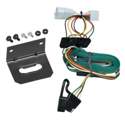 Trailer Wiring and Bracket For 97-01 Jeep Cherokee Plug & Play 4-Flat Harness Trailer Wiring and Bracket For 97-01 Jeep Cherokee Plug & Play 4-Flat Harness