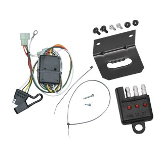 Plug and Play T-One Wiring Harness Connector 4-Flat Mounting Bracket 4-Flat Car End Tester w/ LED Display 118357 118144 20114 Tekonsha Trailer Wiring and Bracket Light Tester 96-97 Lexus LX450 Toyota Land Cruiser Plug Play 4-Flat Harness 96 97 1996 1997 Trailer Wiring and Bracket w/ Light Tester For 96-97 Lexus LX450 Toyota Land Cruiser Plug & Play 4-Flat Harness