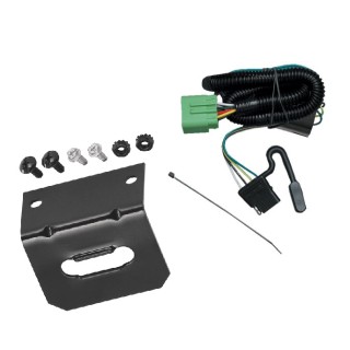 Plug and Play T-One Wiring Harness Connector 4-Flat Mounting Bracket Installation Instructions 118369 118144 Tekonsha Trailer Wiring and Bracket 99-04 Jeep Grand Cherokee Plug Play 4-Flat Harness 99 00 01 02 03 04 1999 2000 2001 2002 2003 2004 Trailer Wiring and Bracket For 99-04 Jeep Grand Cherokee Plug & Play 4-Flat Harness