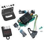Plug and Play T-One Wiring Harness Connector 4-Flat Mounting Bracket 4-Flat Car End Tester w/ LED Display 118377 118144 20114 Tekonsha Trailer Wiring and Bracket Light Tester 00-02 Chevy Express GMC Savana 1500 2500 3500 Plug Play 4-Flat Harness 00 01 02 Trailer Wiring and Bracket w/ Light Tester For 00-02 Chevy Express GMC Savana 1500 2500 3500 Plug & Play 4-Flat Harness