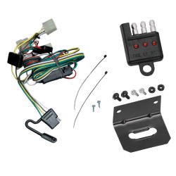 Trailer Wiring and Bracket w/ Light Tester For 95-04 Toyota Tacoma 89-95 Toyota Pickup Except T-100 Plug & Play 4-Flat Harness Trailer Wiring and Bracket w/ Light Tester For 95-04 Toyota Tacoma 89-95 Toyota Pickup Except T-100 Plug & Play 4-Flat Harness