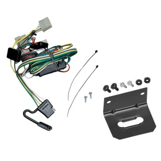 Plug and Play T-One Wiring Harness Connector 4-Flat Mounting Bracket Installation Instructions 118379 118144 Tekonsha Trailer Wiring and Bracket 95-04 Toyota Tacoma 89-95 Toyota Pickup Except T-100 Plug Play 4-Flat Harness 89 90 91 92 93 94 95 96 97 98 99 Trailer Wiring and Bracket For 95-04 Toyota Tacoma 89-95 Toyota Pickup Except T-100 Plug & Play 4-Flat Harness