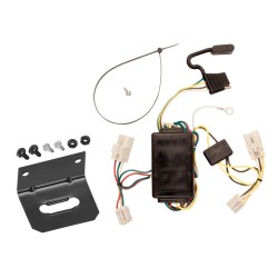 Trailer Wiring and Bracket For 00-02 Toyota Echo 03-08 Matrix All Styles 4-Flat Harness Plug Play Trailer Wiring and Bracket For 00-02 Toyota Echo 03-08 Matrix All Styles 4-Flat Harness Plug Play