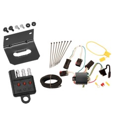Trailer Wiring and Bracket w/ Light Tester For 07-09 Chrysler Aspen 04-09 Dodge Durango Plug & Play 4-Flat Harness Trailer Wiring and Bracket w/ Light Tester For 07-09 Chrysler Aspen 04-09 Dodge Durango Plug & Play 4-Flat Harness