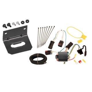 Plug and Play T-One Wiring Harness Connector 4-Flat Mounting Bracket Installation Instructions 118390 118144 Tekonsha Trailer Wiring and Bracket 07-09 Chrysler Aspen 04-09 Dodge Durango Plug Play 4-Flat Harness 04 05 06 07 08 09 2004 2005 2006 2007 2008 Trailer Wiring and Bracket For 07-09 Chrysler Aspen 04-09 Dodge Durango Plug & Play 4-Flat Harness