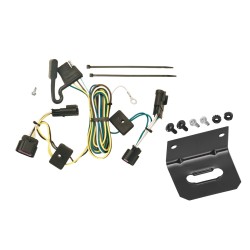 Trailer Wiring and Bracket For 05-10 Chevy Cobalt 4 Door Inc. SS Sport 05-06 Pontiac Pursuit Plug & Play 4-Flat Harness