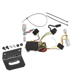 Trailer Wiring and Bracket For 06-11 Hyundai Azera 01-07 Toyota Highlander Except Hybrid Plug & Play 4-Flat Harness Trailer Wiring and Bracket For 06-11 Hyundai Azera 01-07 Toyota Highlander Except Hybrid Plug & Play 4-Flat Harness
