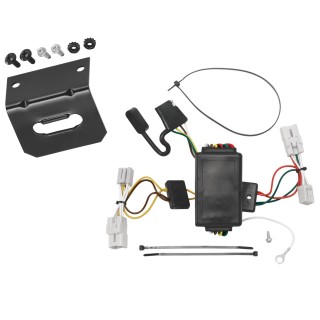 Trailer Wiring and Bracket For 04-06 Scion xB Plug & Play 4-Flat Harness