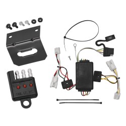 Trailer Wiring and Bracket w/ Light Tester For 07-12 Hyundai Santa Fe 10-13 KIA Forte 4 Dr. Sedan Plug & Play 4-Flat Harness Trailer Wiring and Bracket w/ Light Tester For 07-12 Hyundai Santa Fe 10-13 KIA Forte 4 Dr. Sedan Plug & Play 4-Flat Harness