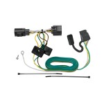 Trailer Tow Hitch For 07-18 Jeep Wrangler JK Except Right Hand Drive w/ Wiring Harness Kit