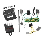 Plug and Play T-One Wiring Harness Connector 4-Flat Mounting Bracket 4-Flat Car End Tester w/ LED Display 118419 118144 20114 Tekonsha Trailer Wiring and Bracket Light Tester 06-11 Buick Lucerne Plug Play 4-Flat Harness 06 07 08 09 10 11 2006 2007 2008 2 Trailer Wiring and Bracket w/ Light Tester For 06-11 Buick Lucerne Plug & Play 4-Flat Harness
