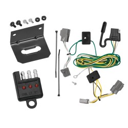 Trailer Wiring and Bracket w/ Light Tester For 06-11 Buick Lucerne Plug & Play 4-Flat Harness Trailer Wiring and Bracket w/ Light Tester For 06-11 Buick Lucerne Plug & Play 4-Flat Harness
