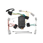 Trailer Wiring and Bracket and Light Tester For 09-14 Acura TSX 08-12 Honda Accord 06-15 Civic 07-13 Fit 04-13 Mazda 3 07-12 Mitsubishi Galant 4-Flat Harness Plug Play